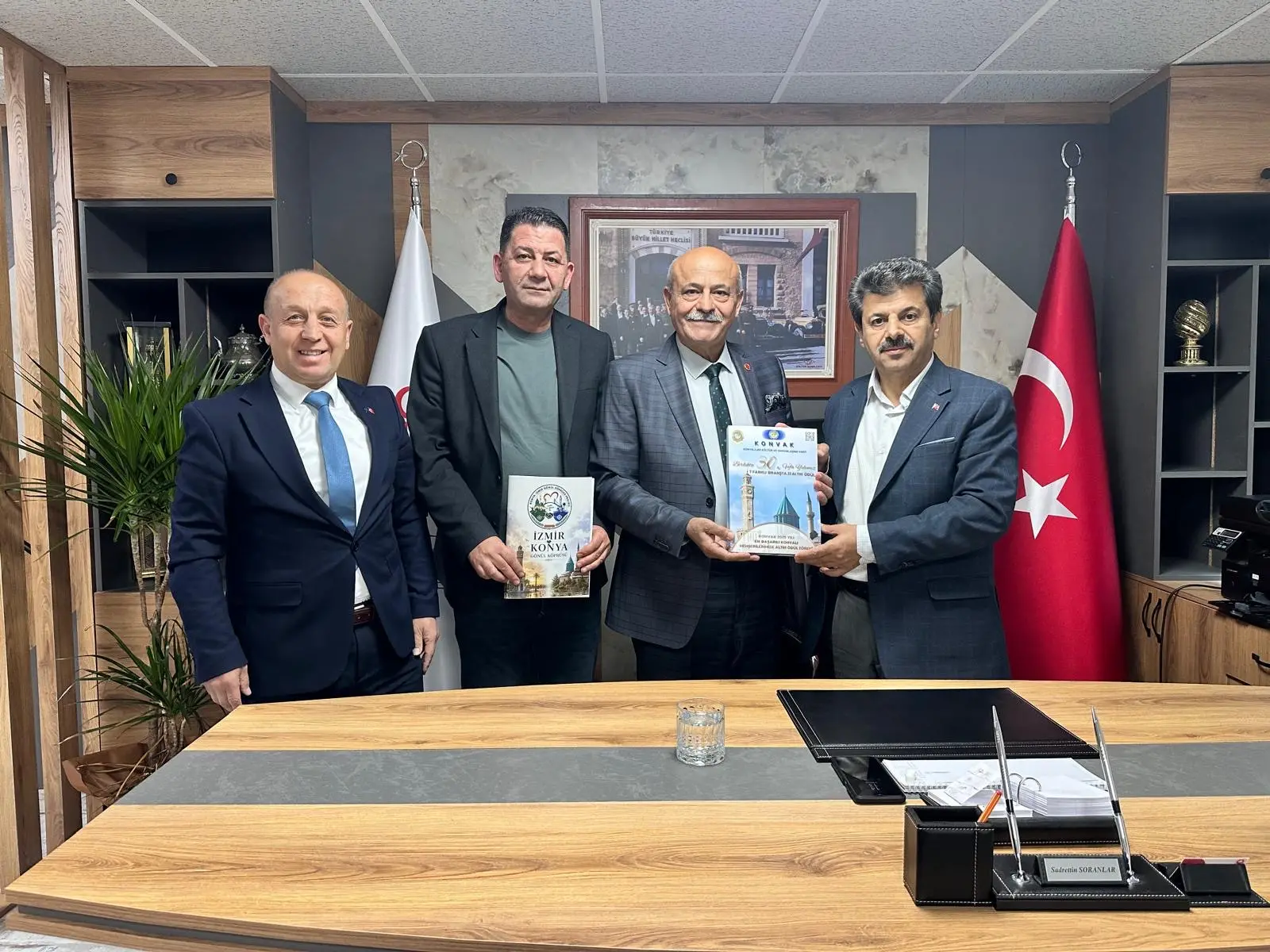 KONFED Başkanı Mehmet Aydoğan Yeni Medya Cemiyeti ziyareti Gönül Köprüsü Festivali açıklaması