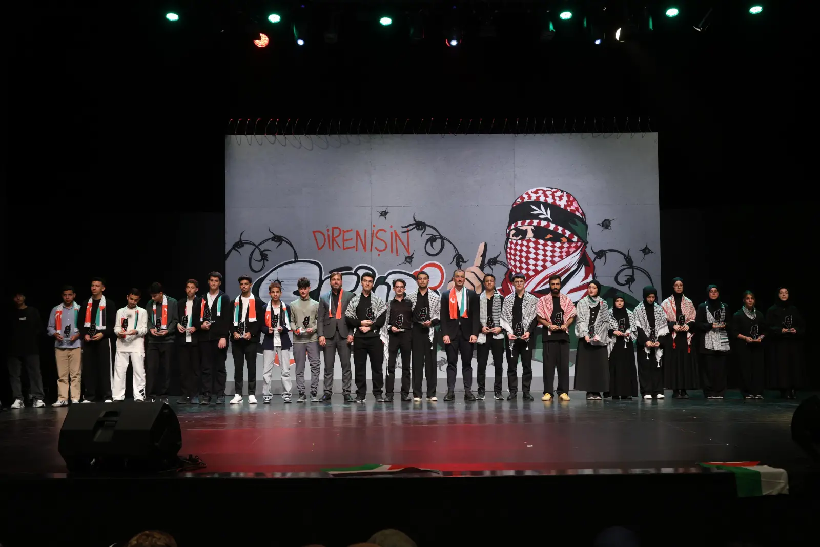Konya Büyükşehir LİMA Gazze’nin Şiiri dinleti programı Selçuklu Kongre Merkezi