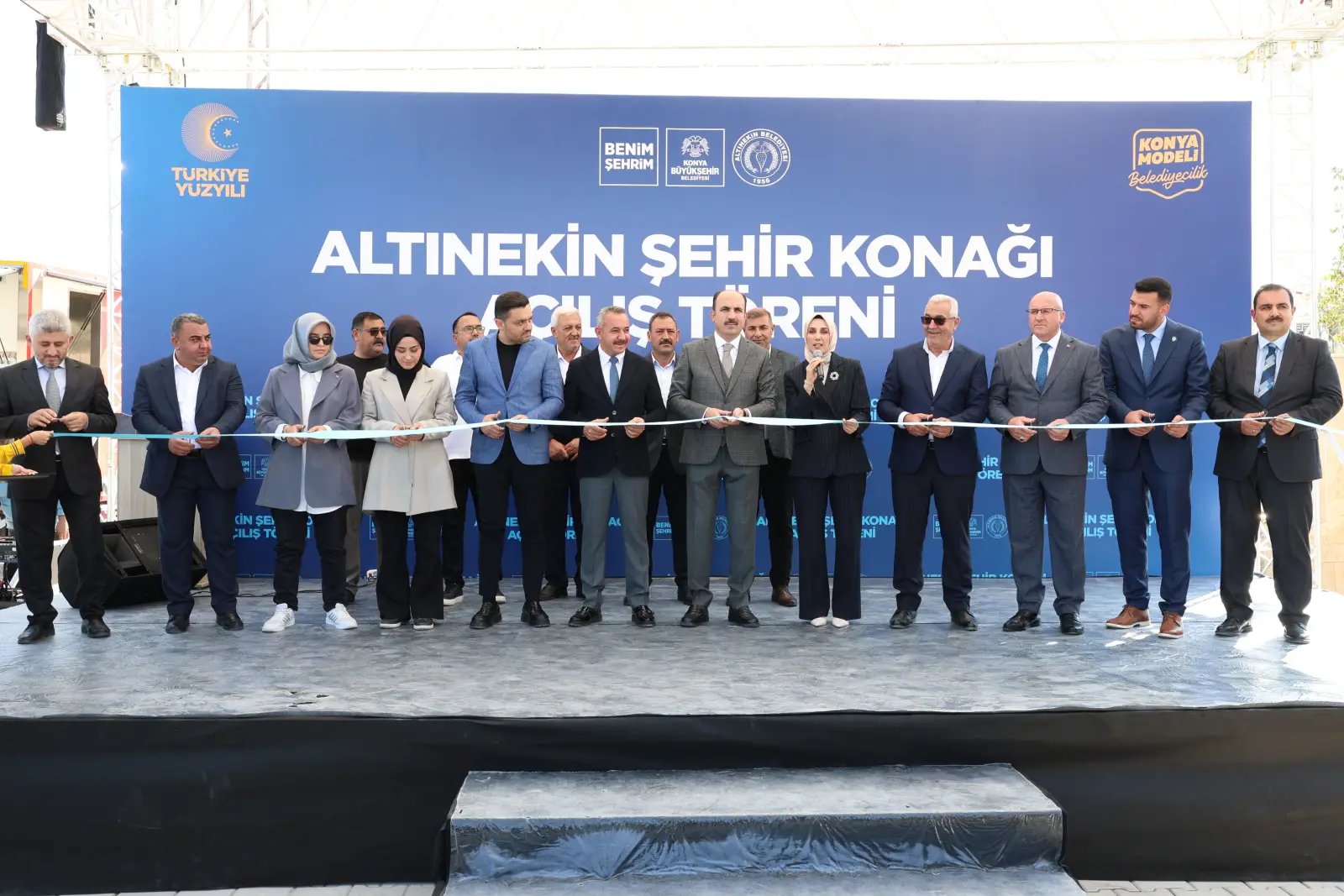 Konya Büyükşehir Belediye Başkanı Uğur İbrahim Altay Altınekin Şehir Konağı açılış töreni