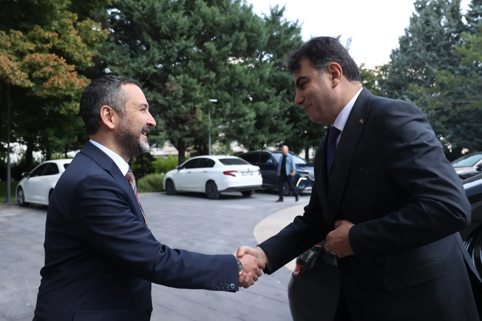 Milli Savunma Bakan Yardımcısı Musa Heybet Konya Büyükşehir Belediyesi Taş Bina ziyareti
