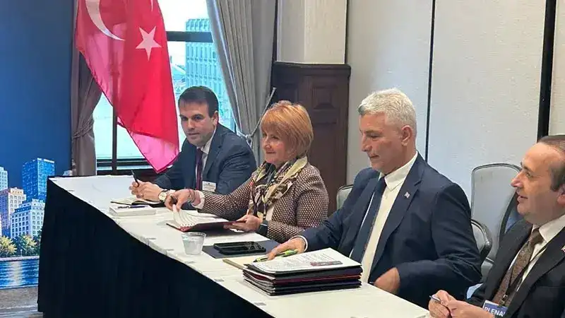 Bakan Bolat, ABD Ticaret Temsilcisi Büyükelçi Greer ile bir araya geldi