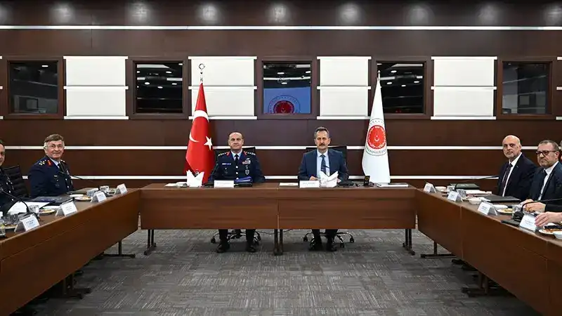 SSB Başkanı Görgün, Hava Kuvvetleri Komutanı Dalkıran'ı ağırladı