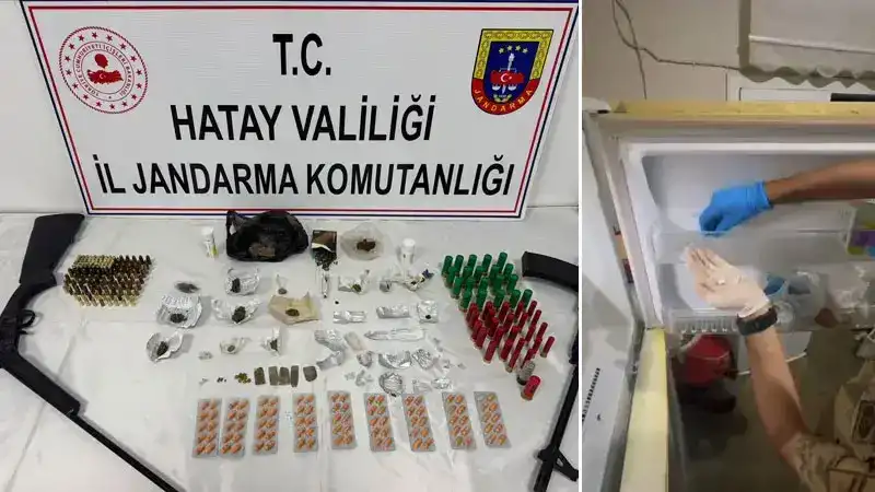 Hatay'da uyuşturucu operasyonu: 4 gözaltı