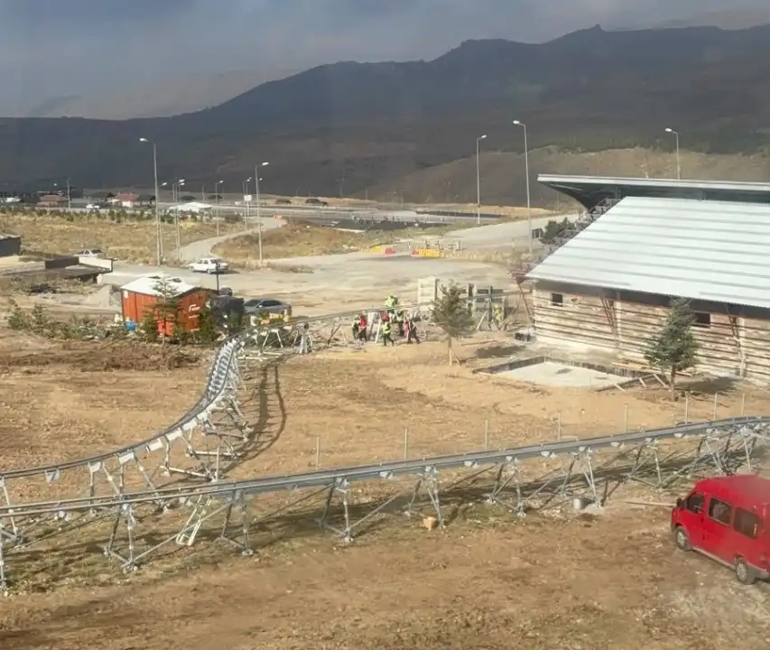 Erciyes’te dağ kızağı projesi çalışmaları sürüyor