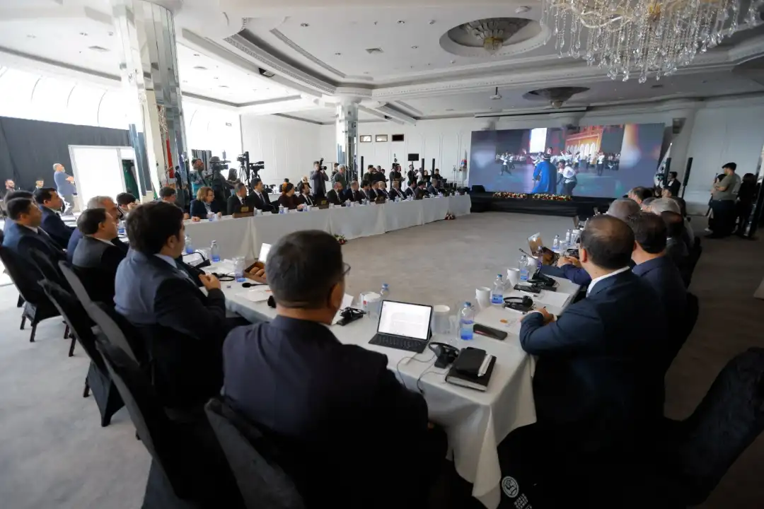Kayseri'de, TÜRKSOY 7’nci Kıdemli Memurlar Toplantısı açılış töreni