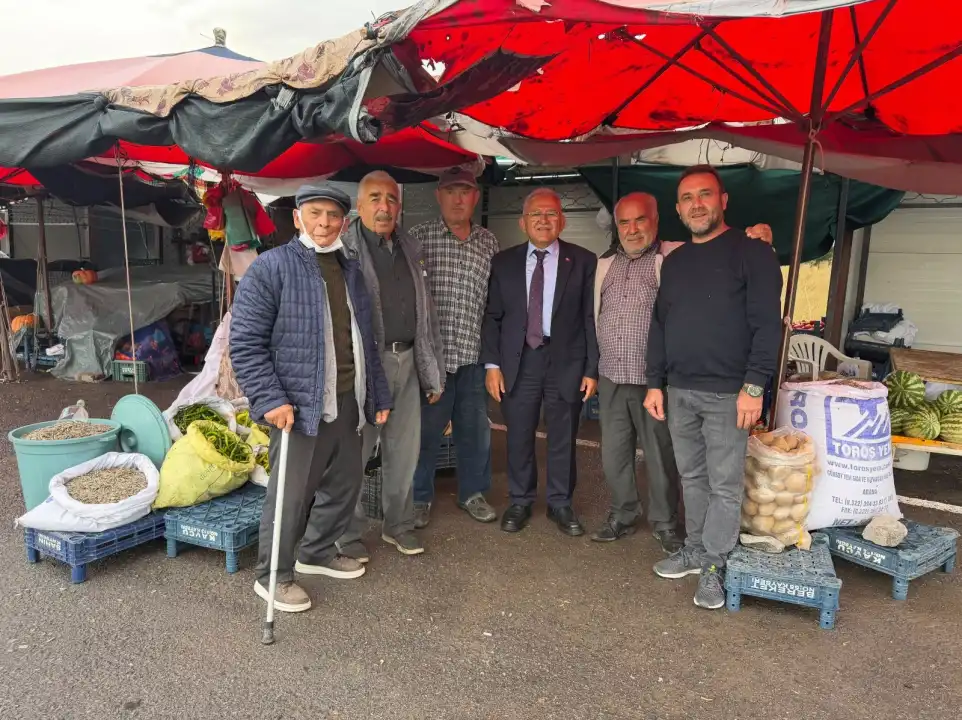 Başkan Büyükkılıç’tan yöresel ürünler satış merkezine ziyaret