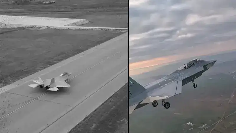 TUSAŞ, Milli Muharip Uçak KAAN'ı Ferdi Tayfur şarkısıyla paylaştı