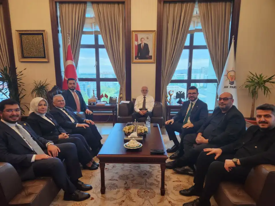 Başkan Büyükkılıç, Cumhurbaşkanı Erdoğan ile bir araya geldi