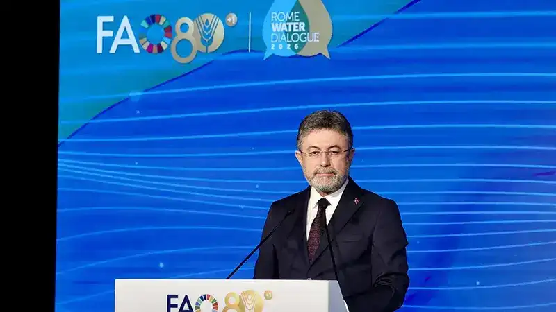 Bakan Yumaklı, FAO'da 'Roma Su Diyaloğu Programı'na katıldı