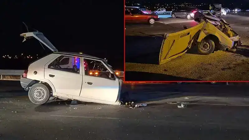 Malatya'da 3 aracın karıştığı kaza; 1 ölü