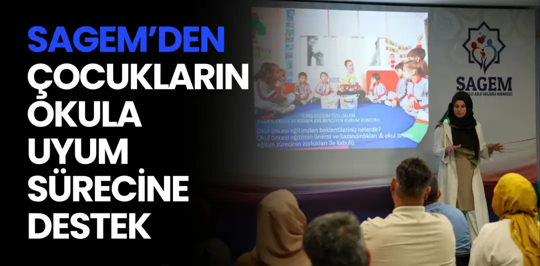 SAGEM’DEN ÇOCUKLARIN OKULA UYUM SÜRECİNE DESTEK
