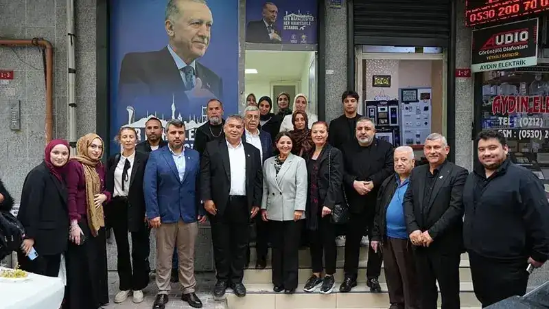 AK Parti İstanbul milletvekillerinden Ataşehir, Bahçelievler ve Sarıyer’e ziyaret