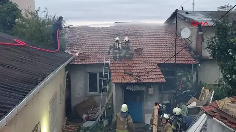 Maltepe'de gecekonduda çıkan yangında 11 yaşındaki çocuk öldü