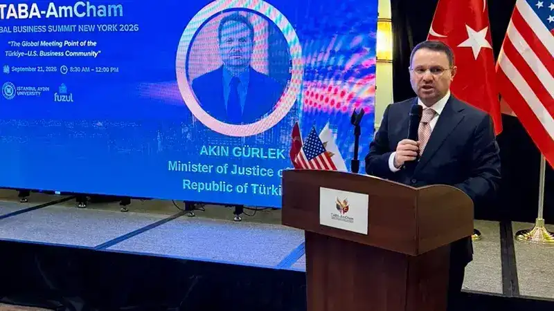 Adalet Bakanı Gürlek, ABD’de Küresel İş Zirvesi’ne katıldı