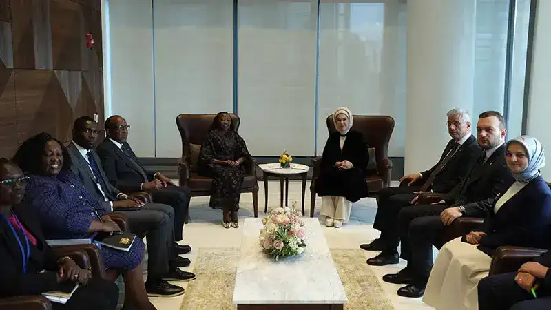 Emine Erdoğan, Kenya Cumhurbaşkanı'nın eşi Rachel Ruto ile görüştü