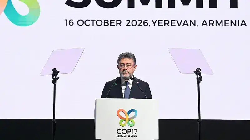 Bakan Yumaklı, Birleşmiş Milletler Biyolojik Çeşitlilik Sözleşmesi 17’nci Taraflar Konferansı’na katıldı