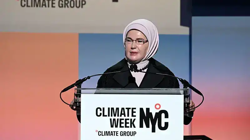 Emine Erdoğan'dan New York İklim Haftası açılış etkinliğine ilişkin paylaşım
