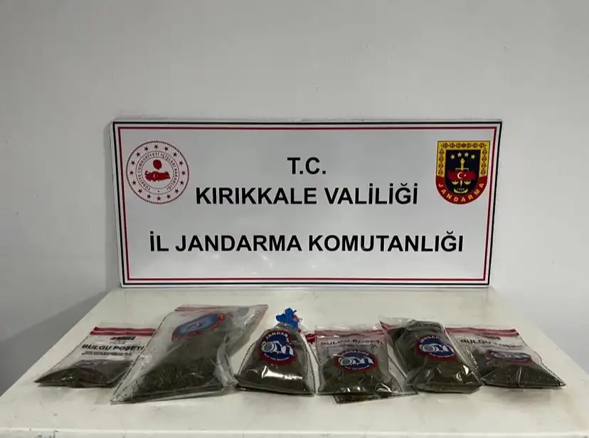Kırıkkale'de esrar yetiştirilen eve operasyon: 1 gözaltı